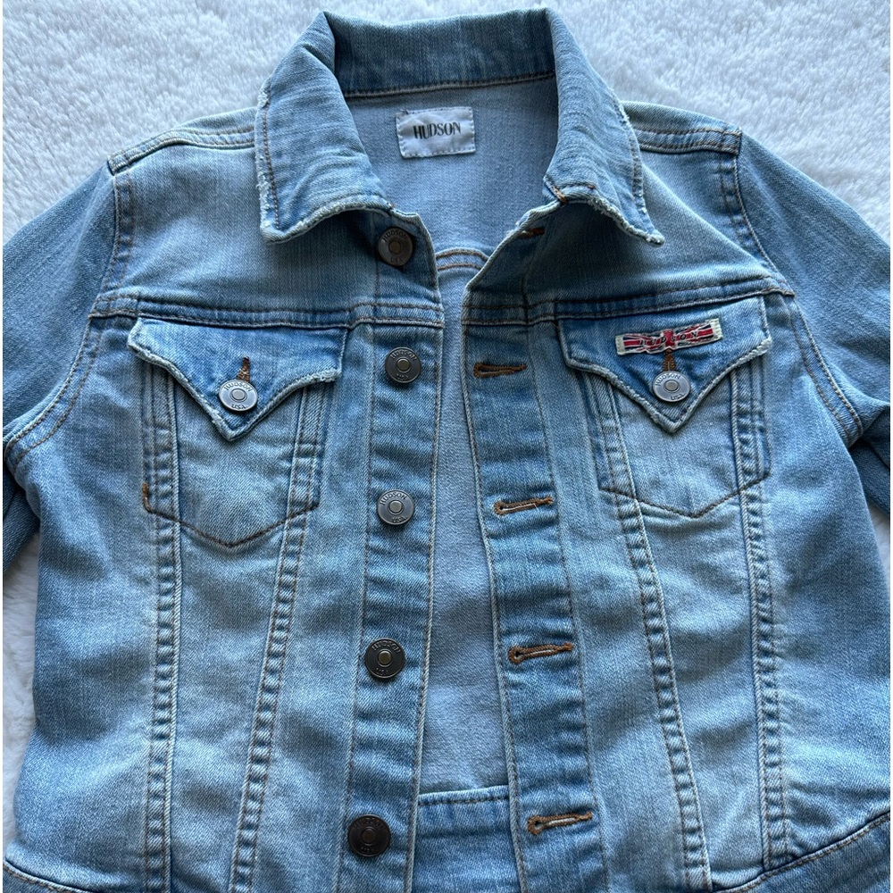 Hudson denim jacket kids size small